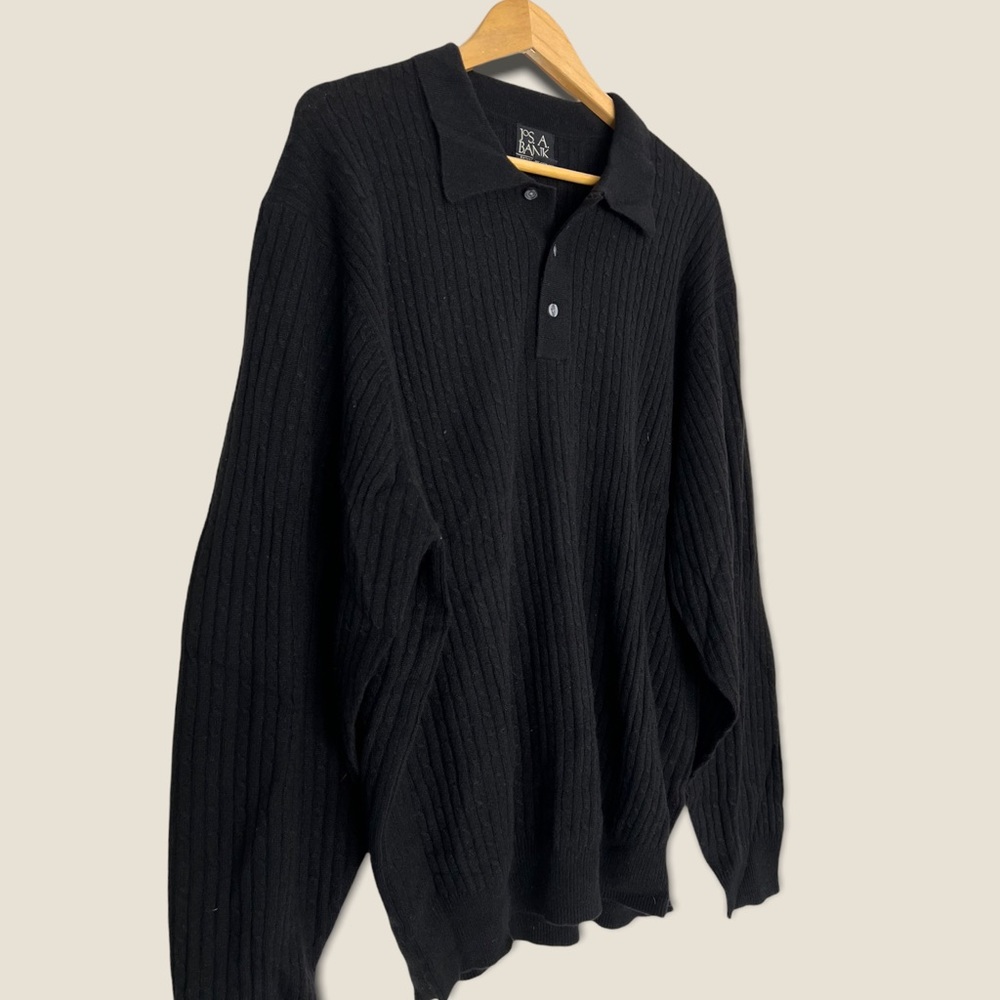 Italian cashmere cable knit sweater